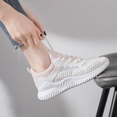 2021 Summer New Sports Shoes Alpha Small Coconut Running Shoes-Style Breathable Single Mesh Shoes Womens