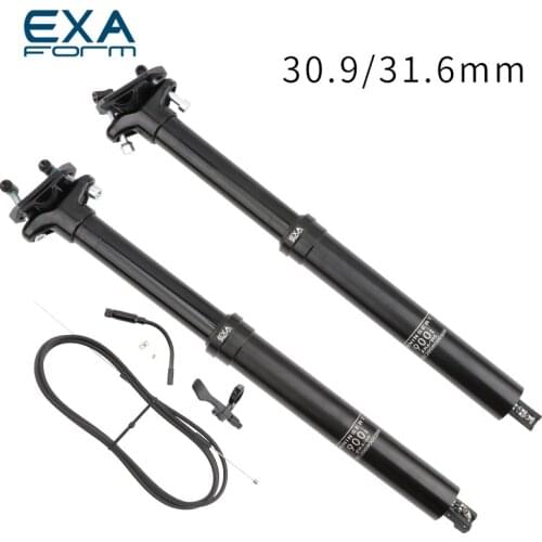 KS EXA Form 30.9mm/31.6mm Mountain Bicycle Hydraulic Remote Dropper Seatpost External Cable Routing Bike Adjustable Seat Tube