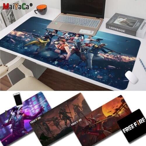 MaiYaCa Your Own Mats Free Fire Locking Edge Mouse Pad Game Free Shipping Large Mouse Pad Keyboards Mat