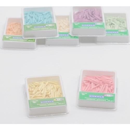 Interdental Composite Contoured Wooden Wedges For Dental Lab Supply