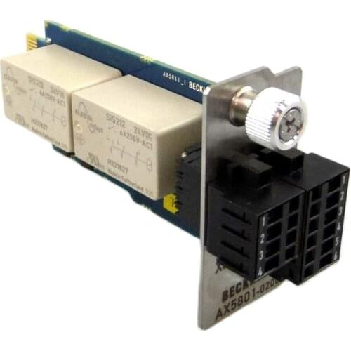 Beckhoff AX5801-0200 Control Panel Module Used In Good Condition