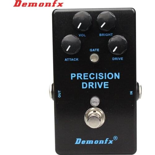 NEW Demonfx High Quality Precision Drive Overdrive & Gate Pedal Guitar Effect Pedal Overdrive Pedal