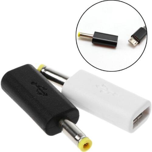1PC Micro USB Female To DC 4.0x1.7mm Male Plug Jack Converter Adapter Charge For Sony PSP and more