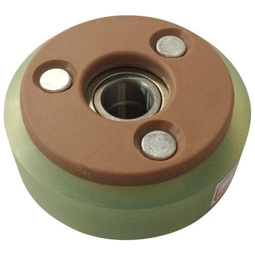 J622000C202 J622000C202J012001 Step Chain Roller Use for Mitsubishi Escalator OD76mm W35mm Bearing 6202Z 1 Pack=50 Pieces