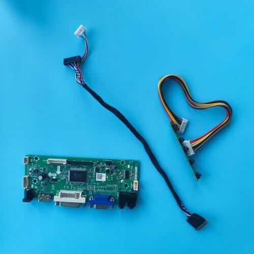 LED VGA LCD Controller board Kit M.NT68676 HDMI DIY DVI for B156XW04 V5/V6 1366*768 Screen monitor 15.6" panel driver