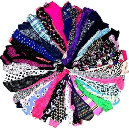 DIRCHO Women Underwear Variety of Panties Pack Lot 10 Thong G-String T-Back Tanga Assorted