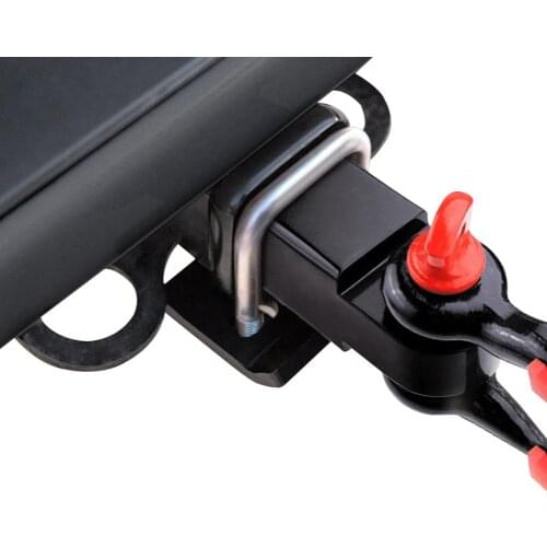 Universal Trailer Damper Stabilizer U-Blot Heavy Duty Steel Anti-Rattle Hitch Tightener Safety Lockdown Tow Clamp For Car RV SUV