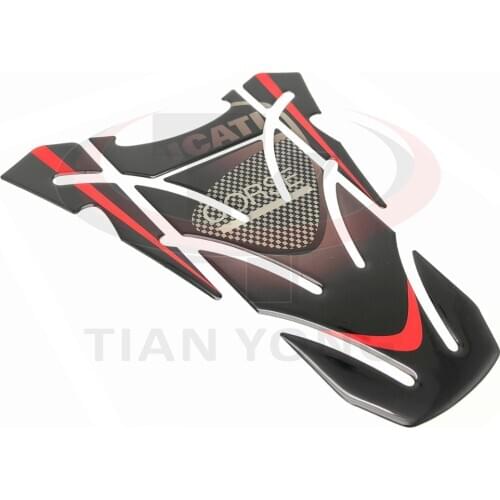 Motorcycle Gas Cap Fuel Tank Pad Sticker Protection for DUCATI Monster 696 796 795 1100 EVO High Quality Raised Gas Cap Pad