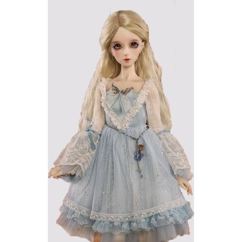 1/12 1/8 1/6 1/4 1/3 BJD/SD accessories wig long hair Wavy curls for BJD doll,Not included doll,shoes,clothes and other D1395