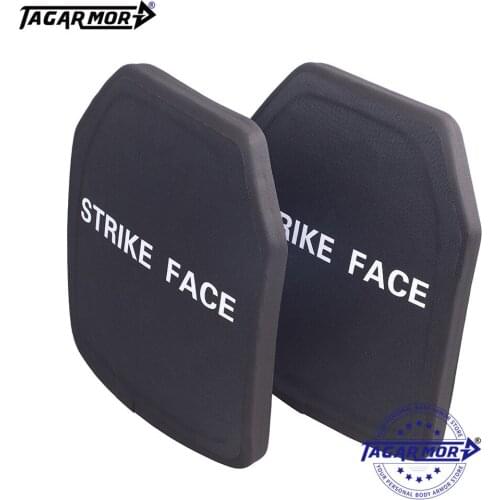 2pcs/lot Multi Curve NIJ III 3 ICW Bulletproof Ceramic Plates Police Tactical Bullet Proof Armor Plate for Bullet Proof Vest