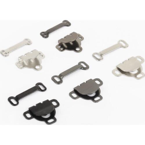 50 Sets Gun black Hook and Eye Fasteners Garment Hook Pants Hook for Dress Skirt Trousers Bra Sewing DIY Clothing accessories