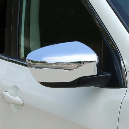 ABS Chrome For Nissan Murano 2015 2016 2017 2018 2019 Car rearview mirror cover cover trim accessories car styling 2pcs
