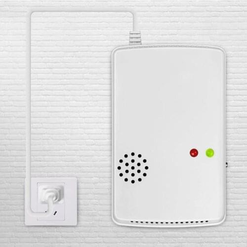 AT-300 Natural Gas Sensitive Detector Alarm Independent Gas Detector Sensor Wall Hanging Within 1 m from Ceiling Board