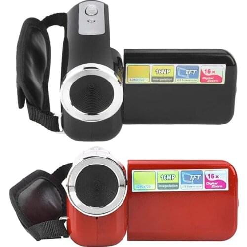 16X 2inch TFT LC D Sceen Digital Video Camera Camcorder Supports 32GB Max for photography Cycling, Climbing & Running