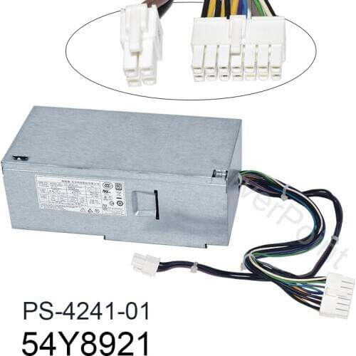 Well Tested 54Y8921 54Y8897 PS-4241-01 Power Supply fit for ThinkCentre E73 M78 M82 M83 M92 M92P M93