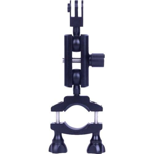 360 Rotatable Adjustable12-38mm All-Aluminum Handlebar Bike go pro Ski Pole Mount for He ro 7 6 5 4 3+ 3 Osmo Action Camera