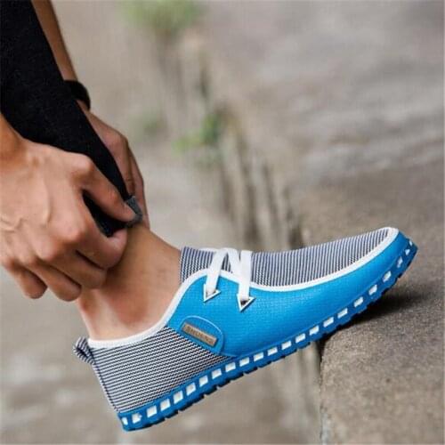 New mens sneakers fashion linen breathable sweat-absorbent flat non-slip lightweight comfortable casual shoes for men
