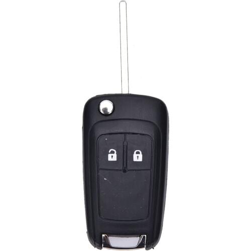 Hot 2 Button Flip Key Fob Case & Uncut Blade Fob For Vauxhall Opel Astra Insignia Remote Key Case Shel