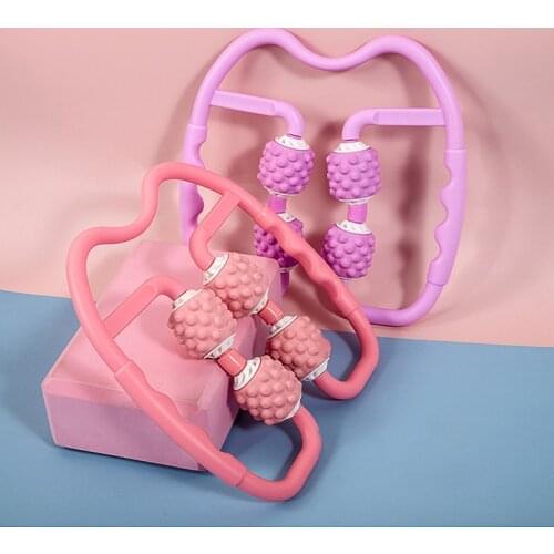 Adjustable Yoga Massage Roller Trigger Point Massage Rollers Arm Leg Neck Muscle Tissue Fitness Gym Pilates Sports Accesories