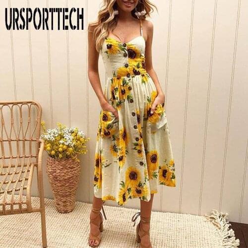 URSPORTTECH Womens Casual Dresses