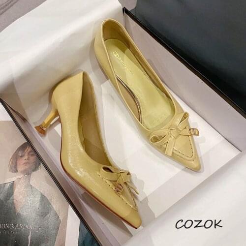 Women Shoes OL 2021 Luxury Fashion Korean High Heels Sexy Casual Elegant Heels