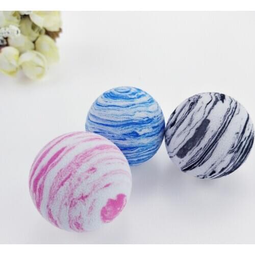 1pc for Pet Cat Dog Ball EVA Planet Texture Pet Balls Cat Toys Transer Pet Supply Ball Interactive Scratch Chew Toy