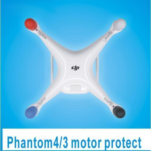 4pcs/Lot for DJI Phantom3 professional advanced Phantom4 Parts Motor Protector Cap Cover Dust-proof Motor Cover Accessories