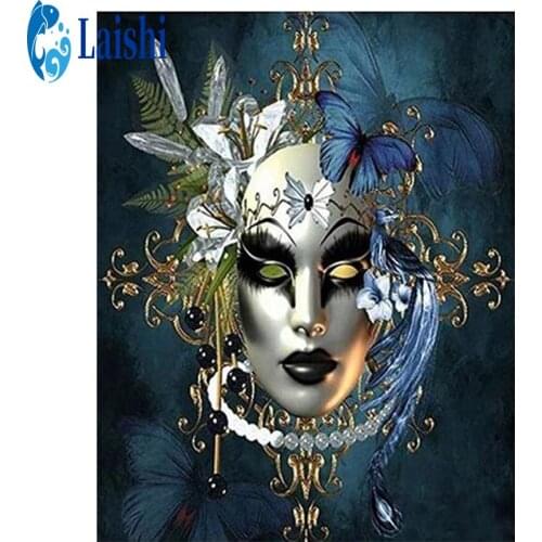 5D diy Skull head iris full round diamond painting cross stitch kits diamond embroidery mosaic pattern picture home decor gift