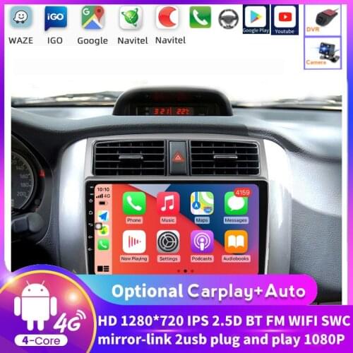 2DIN Android Car Radio For Suzuki LIANA 2006 -2013 Multimedia Player With 2.5D Touch Screen WIFI Gps DVD Player Support Russian