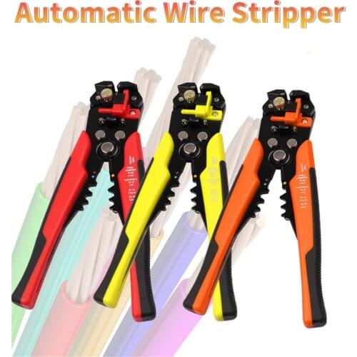 Automatic Wire Stripper Stripping Multifunctional Pliers, Used For Cable Cutting, Crimping Terminal 0.2-6.0mm, Hand Tool