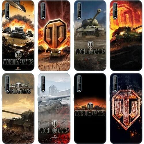 Hot World of tanks Soft Silicone Phone Case for Huawei Y5 Lite 2018 Y7 Y6 Prime 2018 Y9 2019 Y9S Y5P Y6P Y7P Y8P 2020 Cover