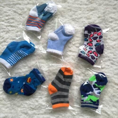 Childrens Socks, Baby 0-3 Years Old, Cartoon Socks, Spring And Summer Boys And Girls