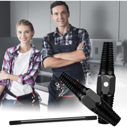 Stripped Damaged Bolt Guide Dual Use Stud Water Pipe Broken Screw Extractor For Ordinary Easy Out Hand Tool High-carbon Steel