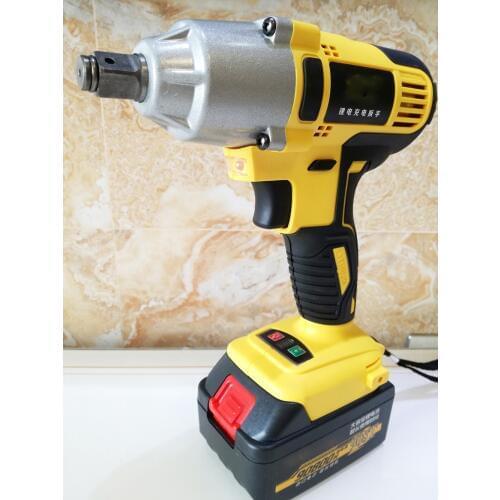 Cordless Electric Wrench Impact Socket Wrench 12000mAh Li Battery Hand Drill Installation Power Tools