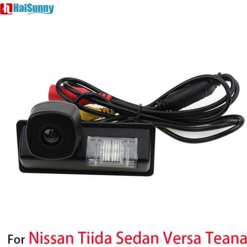 HaiSunny Car Rear View Backup Camera Reversing Parking Camera For Nissan Tiida Sedan Versa Teana J32 Bluebird Sylphy