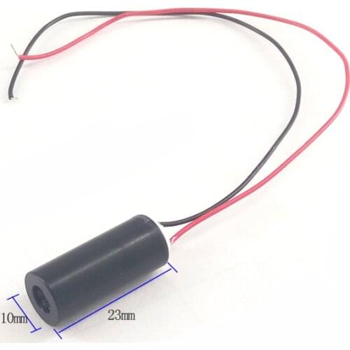 Laserland 10*23mm 808nm 100mW Infrared IR Dot Line Diode Laser Module DC 3V~5VDC