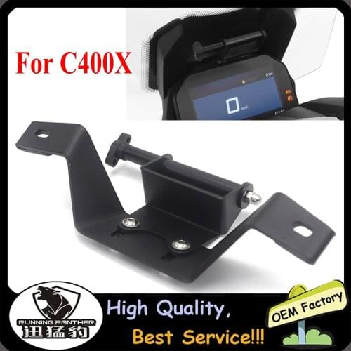NEW For BMW C400X Motorcycle GPS wireless charging C 400X Navigation Bracket Mount Mounting Adapter Holder mobile phone stand