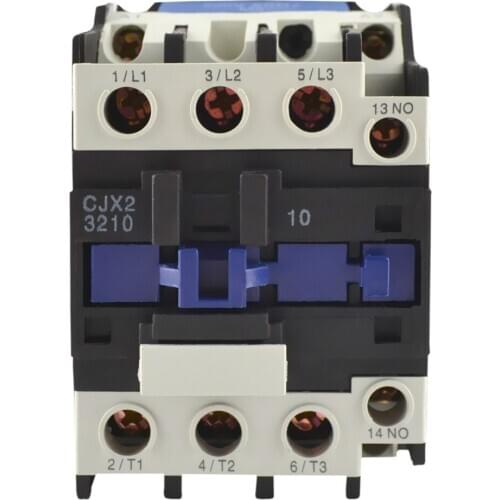 1 pcs/lot wholesale high quality CJX2-3210 32A contactor 3p LC1 AC contactor voltage 380V 220V