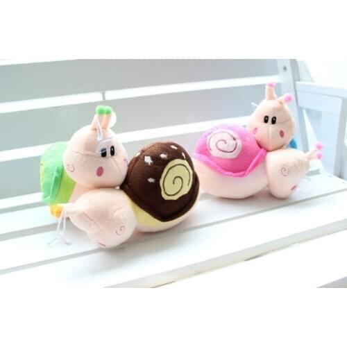 15/20 CM 4 Colors Cute Soft Snail Plush Toy for Children Birthday Gift