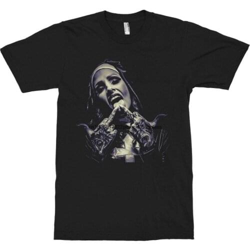 Tattooed Bad Nun T Shirt Mens and Womens Sizes
