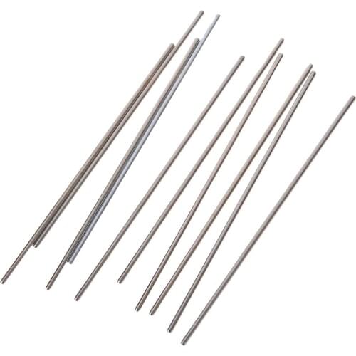 10 Pcs 2*100mm Metal Model Axle Gear Shaft Diameter 2mm DIY Toy Accessories For Car