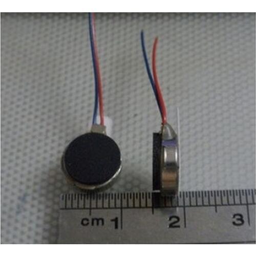 1000pcs Model 1034 Voltage 3V Coin Vibration Mobile Phone Micro Motor Flat Toy Cell Phone Pager Motor 10mm x 3.4mm diameter
