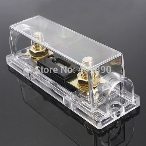 50pcs/lot ANL Fuse Holder Distribution Fuse Holder 0/4/8 GA Positive 300 AMP