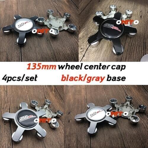 Car Accessorie 4X 5claws 135MM Wheel Center Cap Rim Cover Decoration SSR logo Emblem Auto Hub Cap for lanos orlando captiva niva