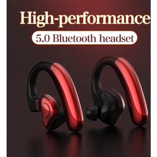 Q9S Ergonomic Design Rechargeable Wireless Bluetooth 5.0 Earphones Button Control Waterproof Earbuds with Voice Function
