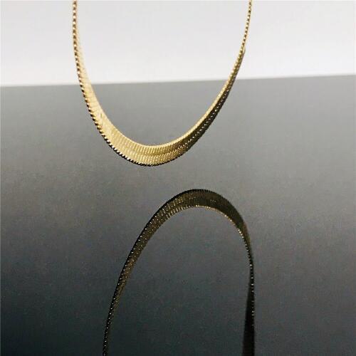 Golden Snake Chain Ladies Fashion Chain Pendant Retro Summer Long Chain Necklace Necklace & Charm Bracelet Jewelry 008