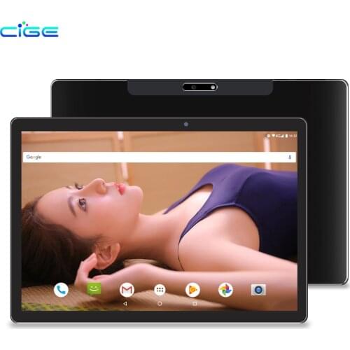 CIGE N9 10.1 Inch Android 8.0 Tablet 10 Core 6GB RAM 64G ROM 4G Dual LTE Network Tablets PC Dual Camera 5G Wifi Tablet PC GPS