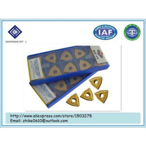 Milling inserts YBC251 WNMM100608E-DR cutting tools for cnc milling machine (10 Pieces/ lots)