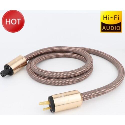 Accuphase Power Cable 5N OFC Power Cord with European Standard Plug For Amplifie