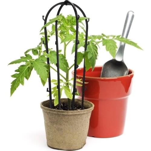 Plant Display Bracket Garden Plant Flower Vine Rack Wrought Iron Flower Stand Climbing Planter Trellis Support Flower